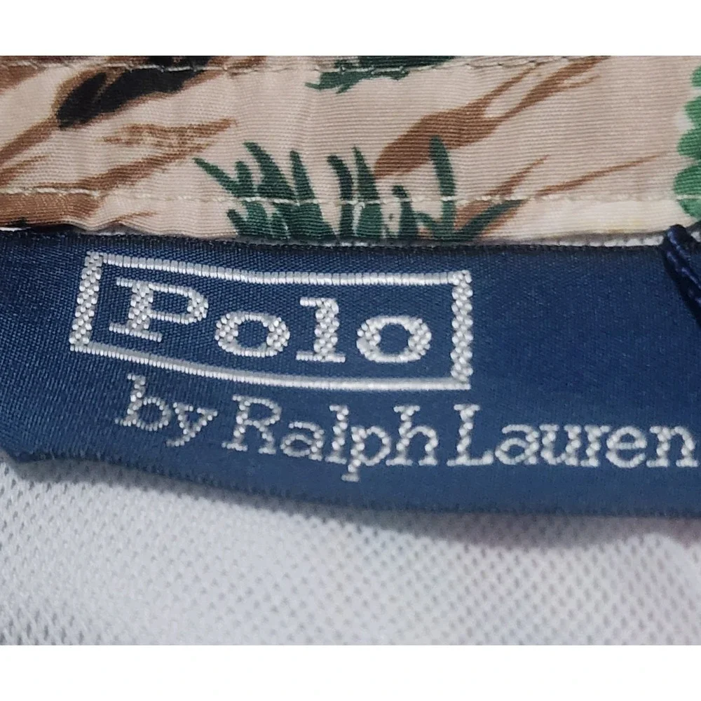 $98 NWT Polo Ralph Lauren 7.25 Inch Palm Island Swim Trunks Size 32